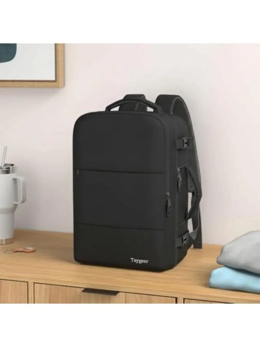 Versatile Travel Backpack with Shoe Compartment for Men & Women - Carry-On Ready